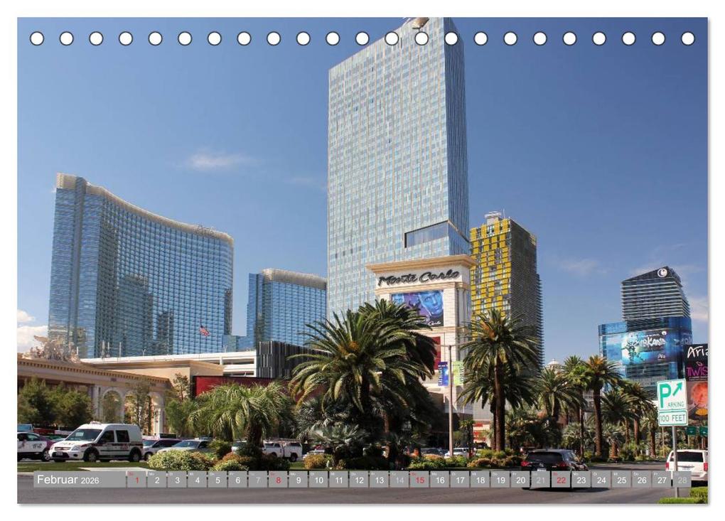 Weitere Ansicht: Las Vegas - Nevada (Tischkalender 2026 DIN A5 quer), CALVENDO Monatskalender | Katrin Lantzsch, Calvendo