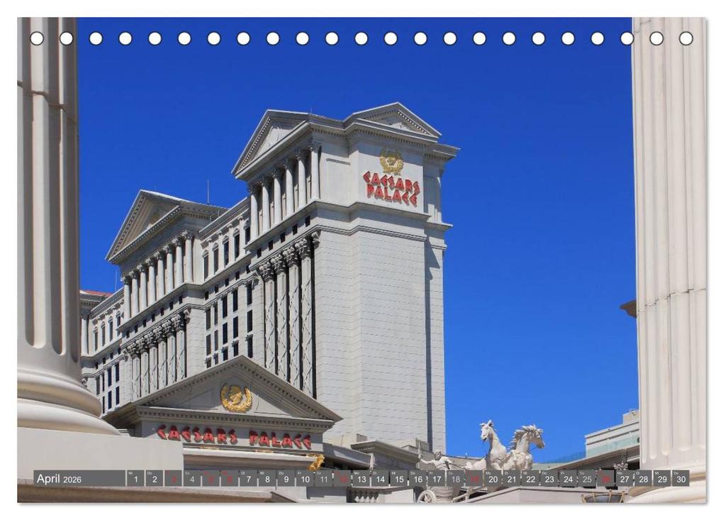 Weitere Ansicht: Las Vegas - Nevada (Tischkalender 2026 DIN A5 quer), CALVENDO Monatskalender | Katrin Lantzsch, Calvendo