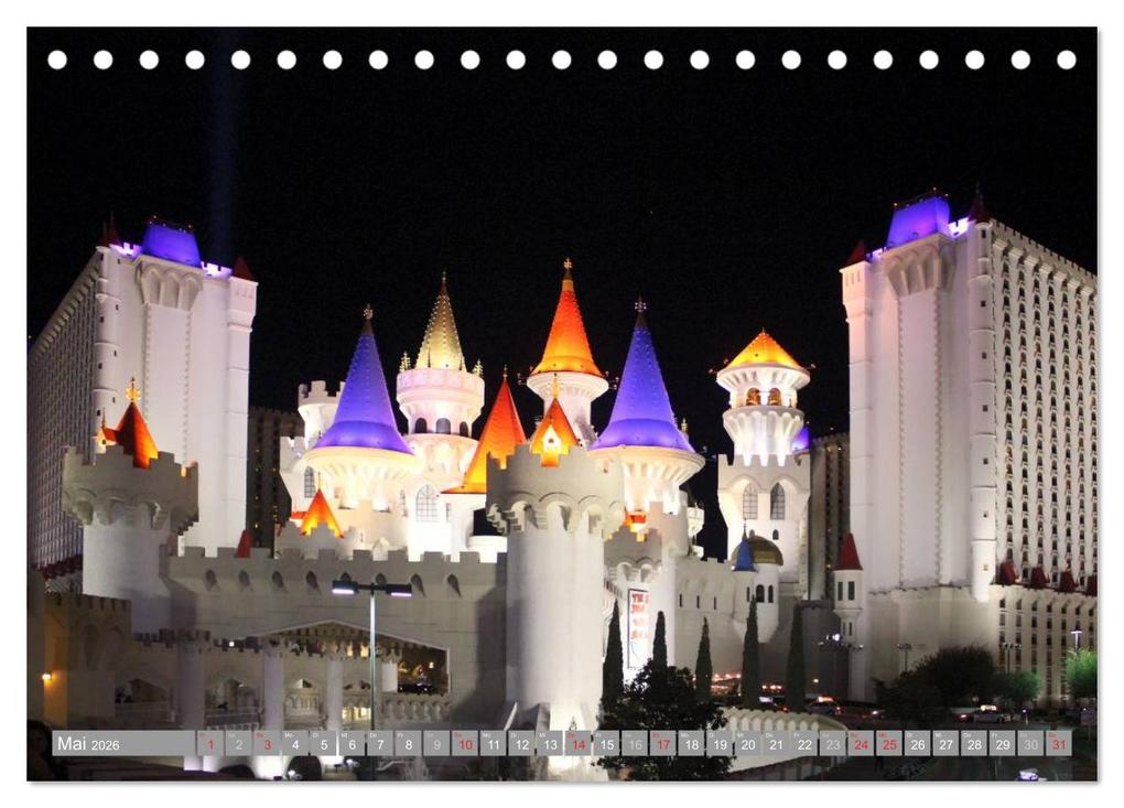 Weitere Ansicht: Las Vegas - Nevada (Tischkalender 2026 DIN A5 quer), CALVENDO Monatskalender | Katrin Lantzsch, Calvendo