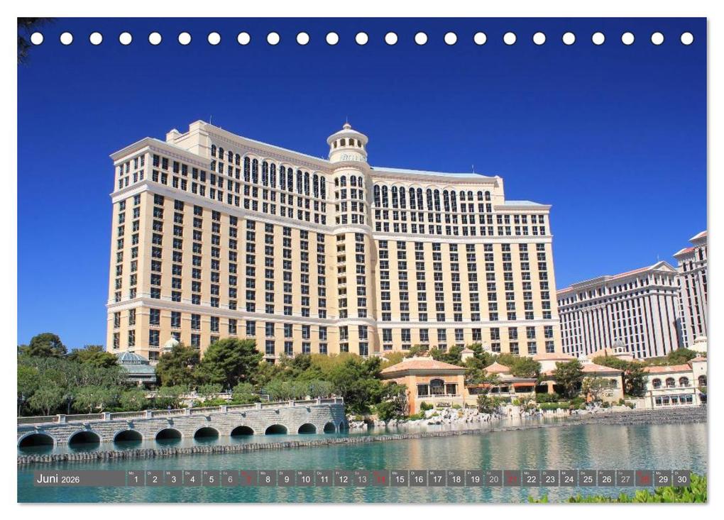 Weitere Ansicht: Las Vegas - Nevada (Tischkalender 2026 DIN A5 quer), CALVENDO Monatskalender | Katrin Lantzsch, Calvendo