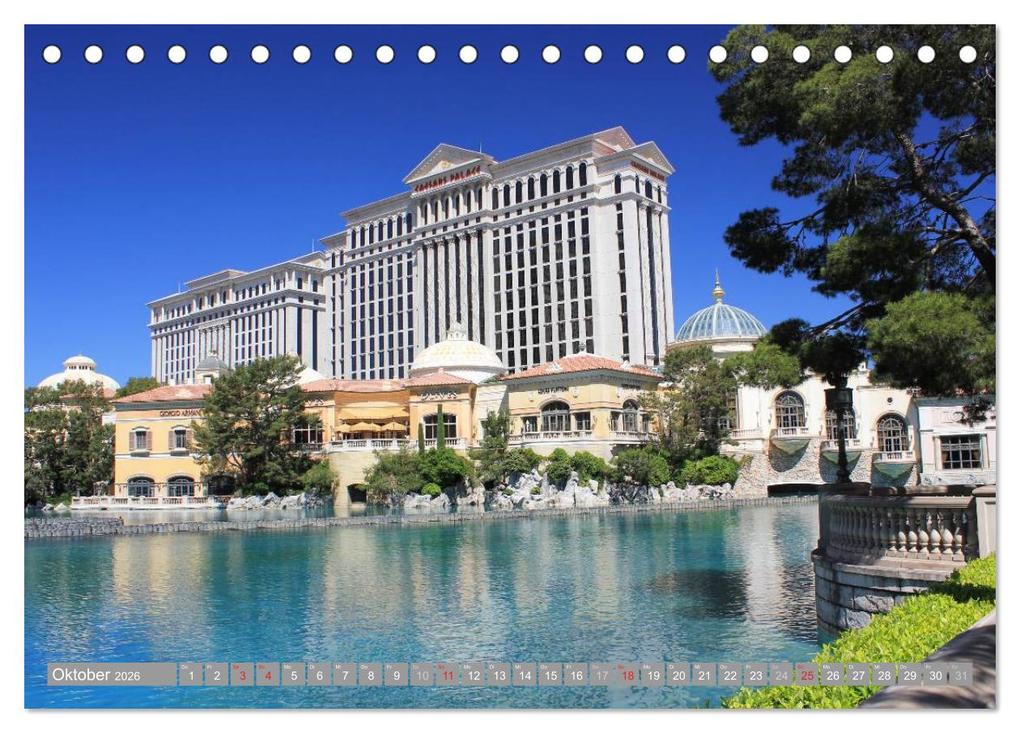 Weitere Ansicht: Las Vegas - Nevada (Tischkalender 2026 DIN A5 quer), CALVENDO Monatskalender | Katrin Lantzsch, Calvendo