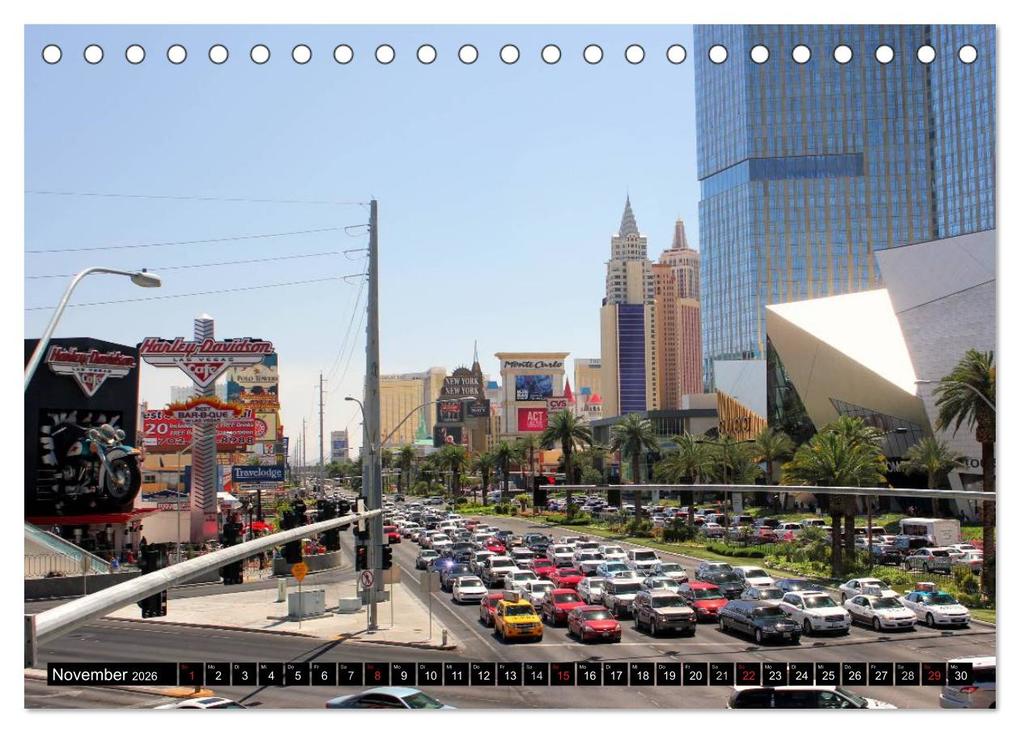Weitere Ansicht: Las Vegas - Nevada (Tischkalender 2026 DIN A5 quer), CALVENDO Monatskalender | Katrin Lantzsch, Calvendo