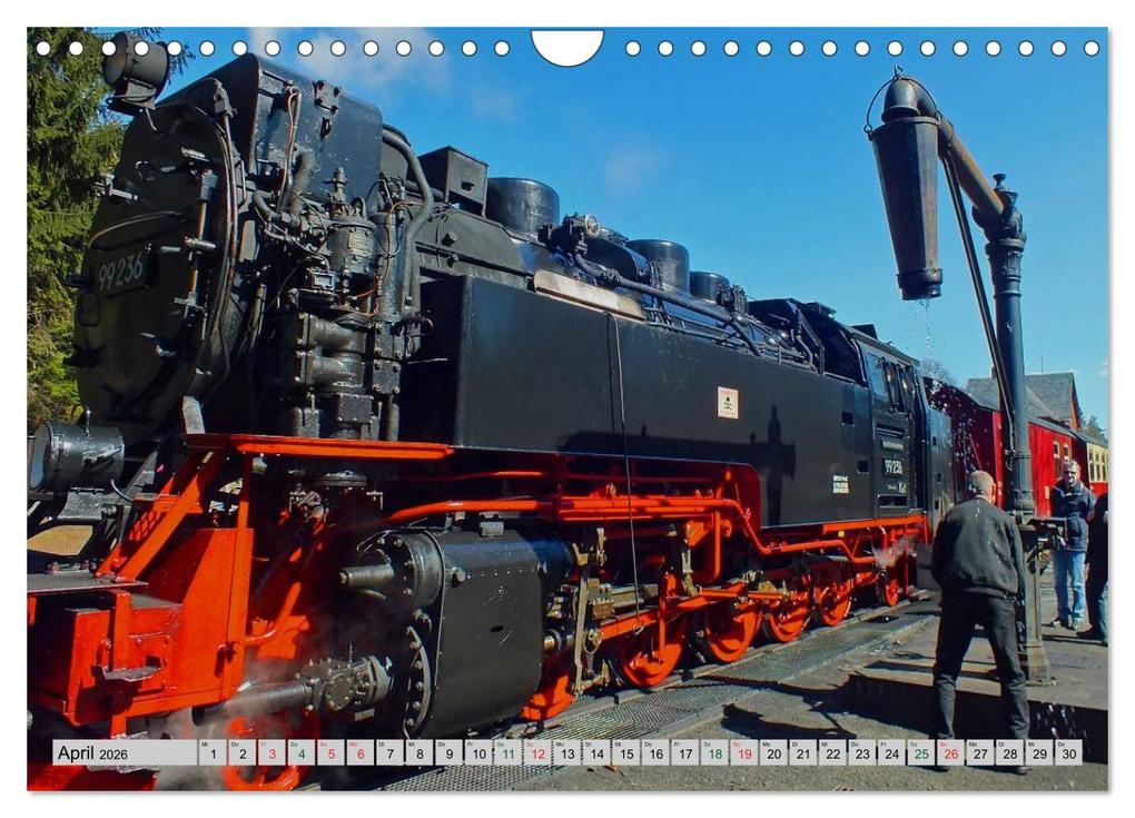 Weitere Ansicht: Unter Dampf durch den Harz (Wandkalender 2026 DIN A4 quer), CALVENDO Monatskalender | Holger Felix, Calvendo