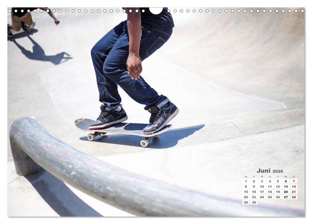 Weitere Ansicht: Skater. Skateboarding-Impressionen (Wandkalender 2026 DIN A3 quer), CALVENDO Monatskalender | Elisabeth Stanzer, Calvendo