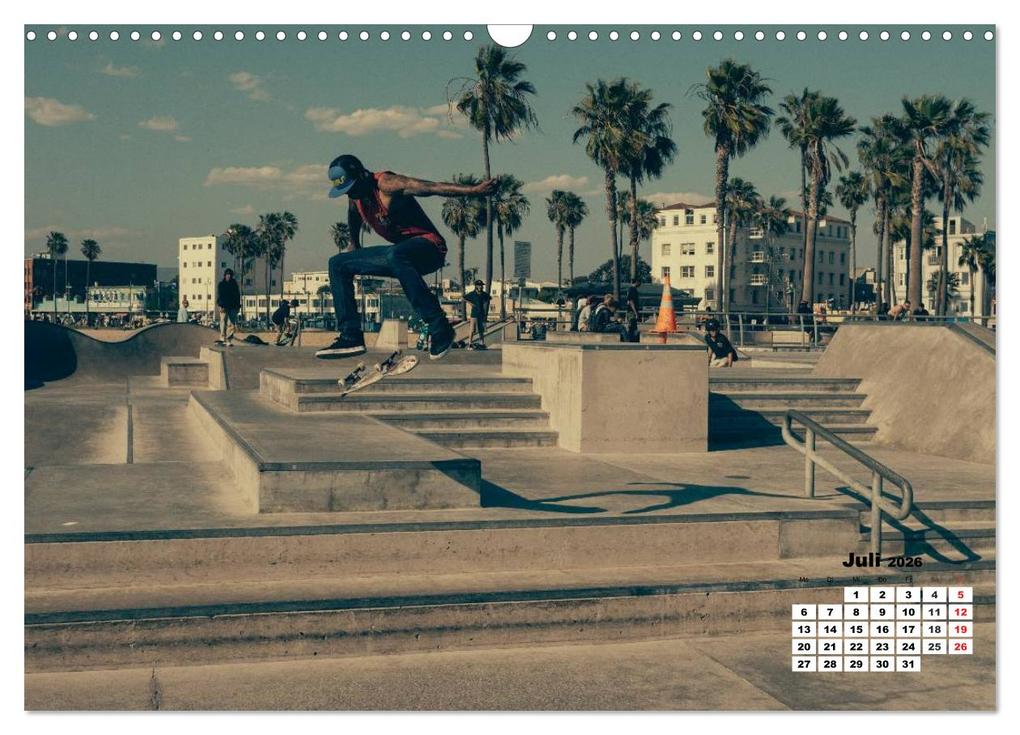 Weitere Ansicht: Skater. Skateboarding-Impressionen (Wandkalender 2026 DIN A3 quer), CALVENDO Monatskalender | Elisabeth Stanzer, Calvendo