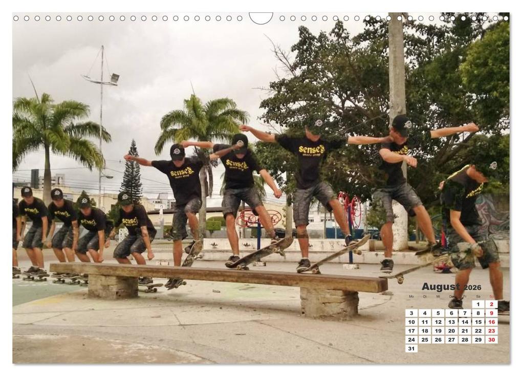 Weitere Ansicht: Skater. Skateboarding-Impressionen (Wandkalender 2026 DIN A3 quer), CALVENDO Monatskalender | Elisabeth Stanzer, Calvendo