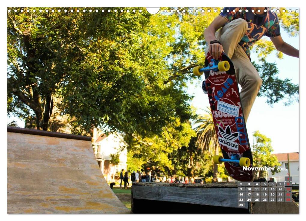 Weitere Ansicht: Skater. Skateboarding-Impressionen (Wandkalender 2026 DIN A3 quer), CALVENDO Monatskalender | Elisabeth Stanzer, Calvendo