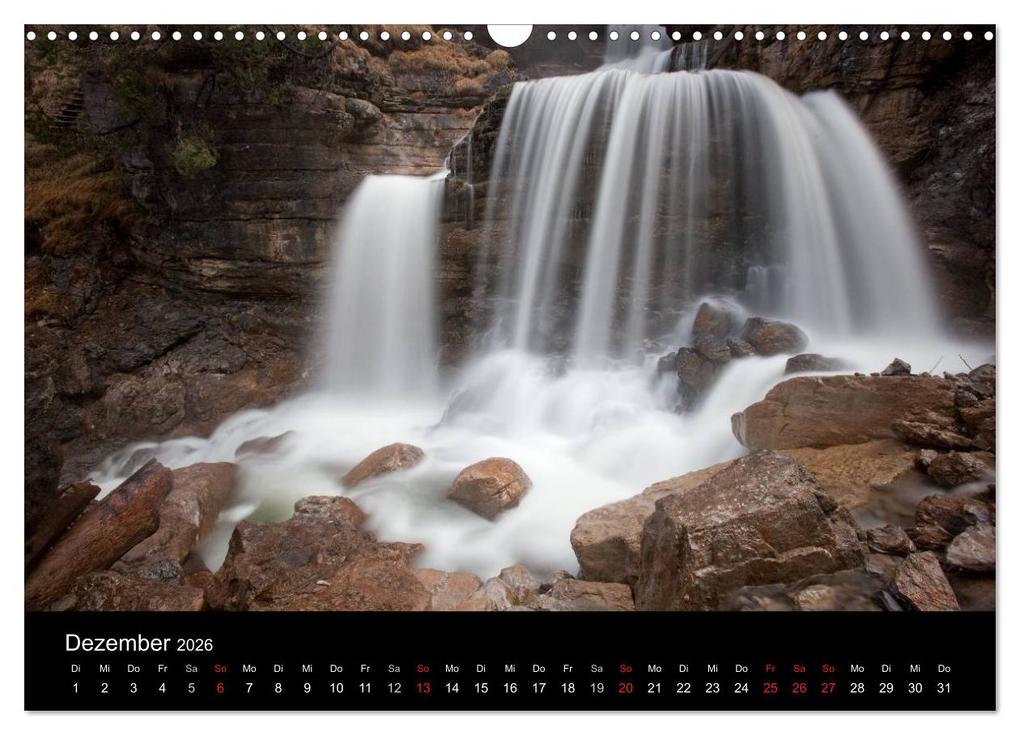 Weitere Ansicht: Kuhflucht Wasserfälle bei Farchant (Wandkalender 2026 DIN A3 quer), CALVENDO Monatskalender | Andreas Müller, Calvendo
