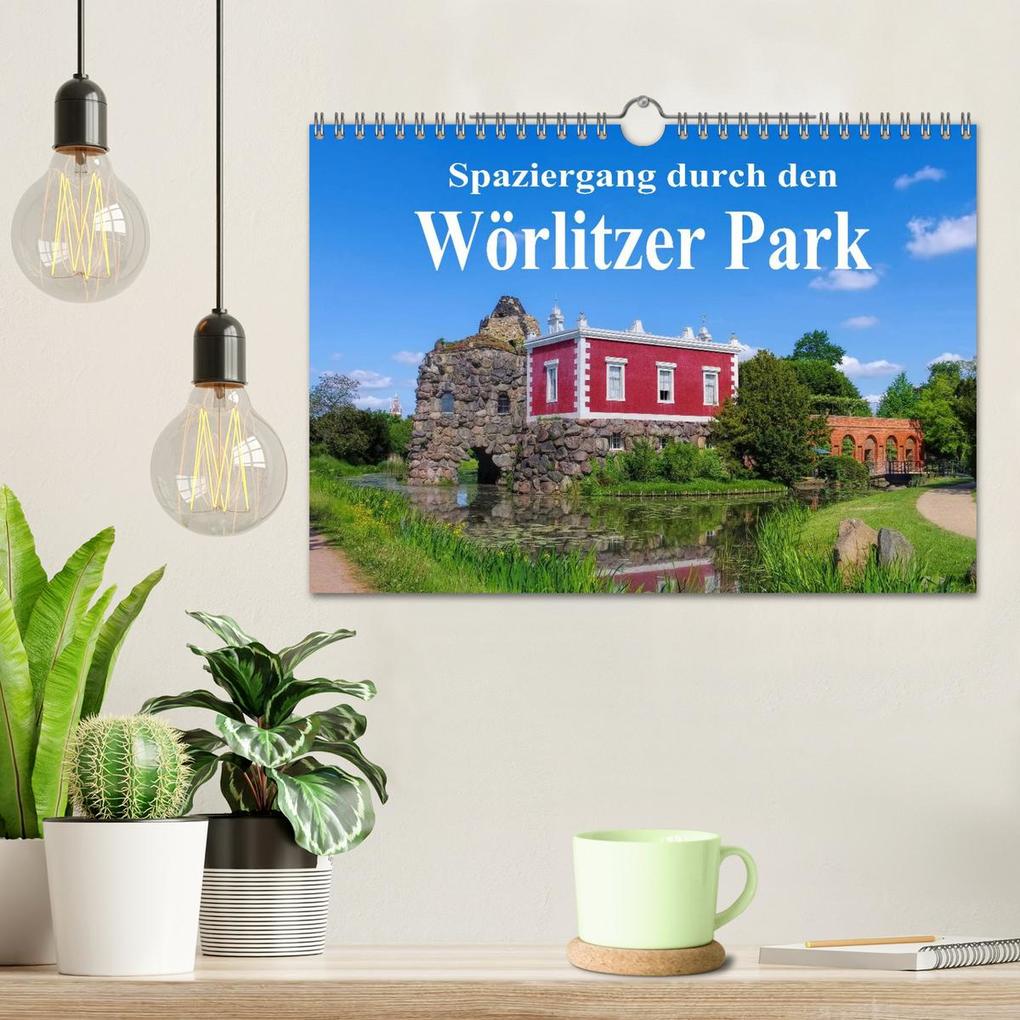 Weitere Ansicht: Spaziergang durch den Wörlitzer Park (Wandkalender 2026 DIN A4 quer), CALVENDO Monatskalender | LianeM LianeM, Calvendo, LianeM