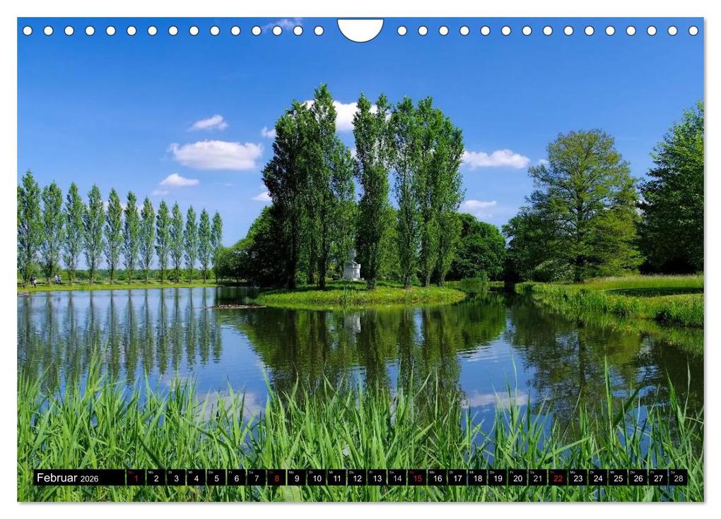 Weitere Ansicht: Spaziergang durch den Wörlitzer Park (Wandkalender 2026 DIN A4 quer), CALVENDO Monatskalender | LianeM LianeM, Calvendo, LianeM