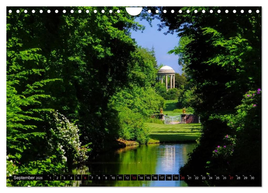 Weitere Ansicht: Spaziergang durch den Wörlitzer Park (Wandkalender 2026 DIN A4 quer), CALVENDO Monatskalender | LianeM LianeM, Calvendo, LianeM