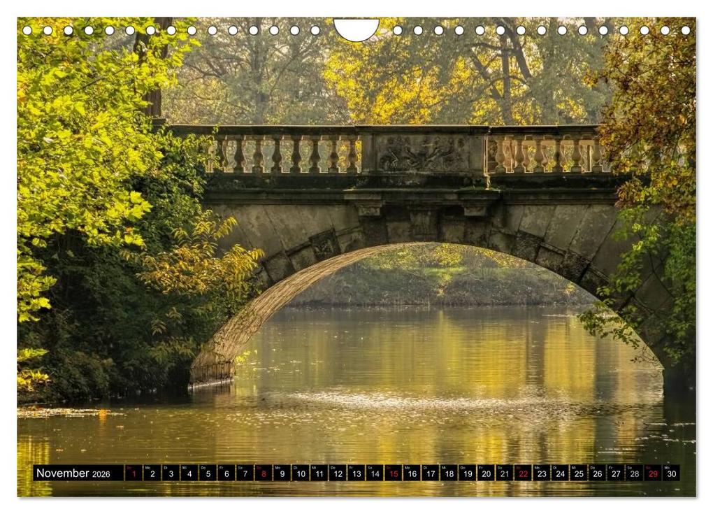 Weitere Ansicht: Spaziergang durch den Wörlitzer Park (Wandkalender 2026 DIN A4 quer), CALVENDO Monatskalender | LianeM LianeM, Calvendo, LianeM
