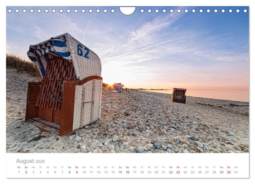 Weitere Ansicht: Lichtreise durch Schleswig-Holstein (Wandkalender 2026 DIN A4 quer), CALVENDO Monatskalender | Nordbilder Nordbilder, Calvendo, Nordbilder