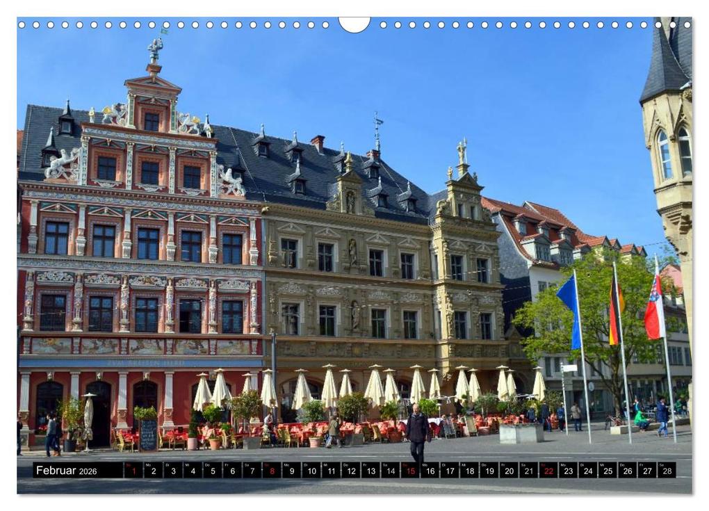 Weitere Ansicht: Willkommen in ERFURT (Wandkalender 2026 DIN A3 quer), CALVENDO Monatskalender | Bild- & Kalenderverlag Monika Müller, Calvendo
