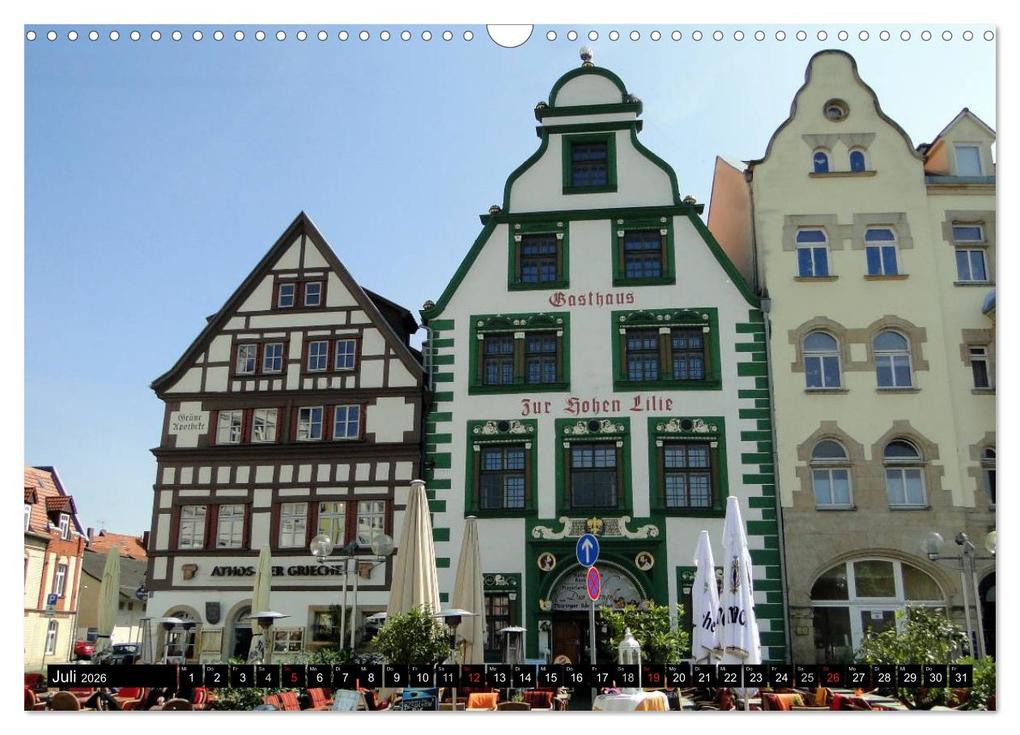 Weitere Ansicht: Willkommen in ERFURT (Wandkalender 2026 DIN A3 quer), CALVENDO Monatskalender | Bild- & Kalenderverlag Monika Müller, Calvendo