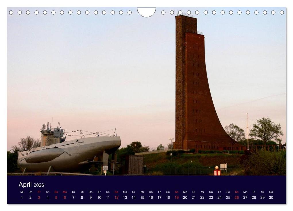 Weitere Ansicht: Rund um die Kieler Förde (Wandkalender 2026 DIN A4 quer), CALVENDO Monatskalender | Veronika Rix, Calvendo