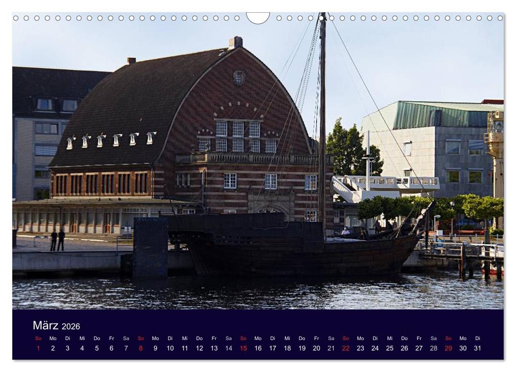 Weitere Ansicht: Rund um die Kieler Förde (Wandkalender 2026 DIN A3 quer), CALVENDO Monatskalender | Veronika Rix, Calvendo