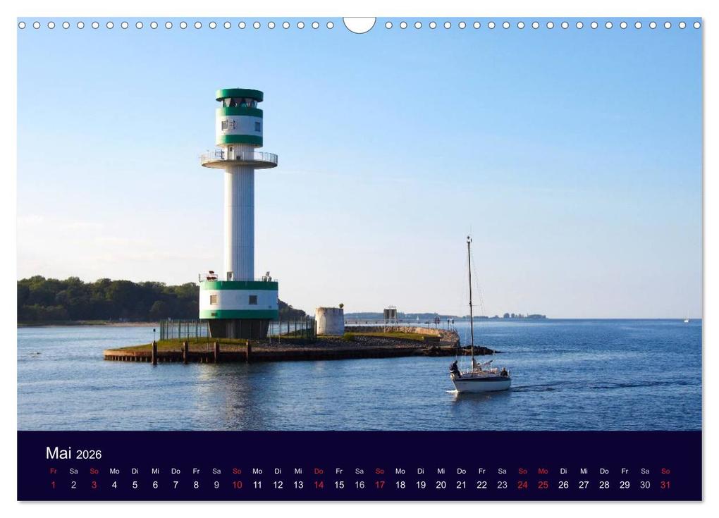 Weitere Ansicht: Rund um die Kieler Förde (Wandkalender 2026 DIN A3 quer), CALVENDO Monatskalender | Veronika Rix, Calvendo