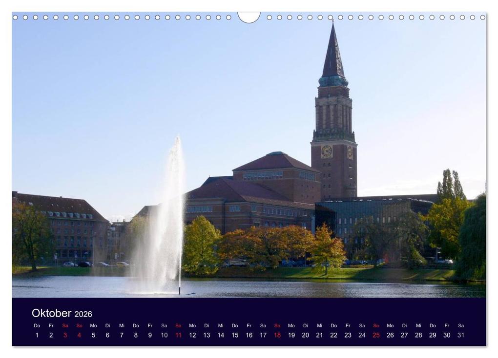 Weitere Ansicht: Rund um die Kieler Förde (Wandkalender 2026 DIN A3 quer), CALVENDO Monatskalender | Veronika Rix, Calvendo