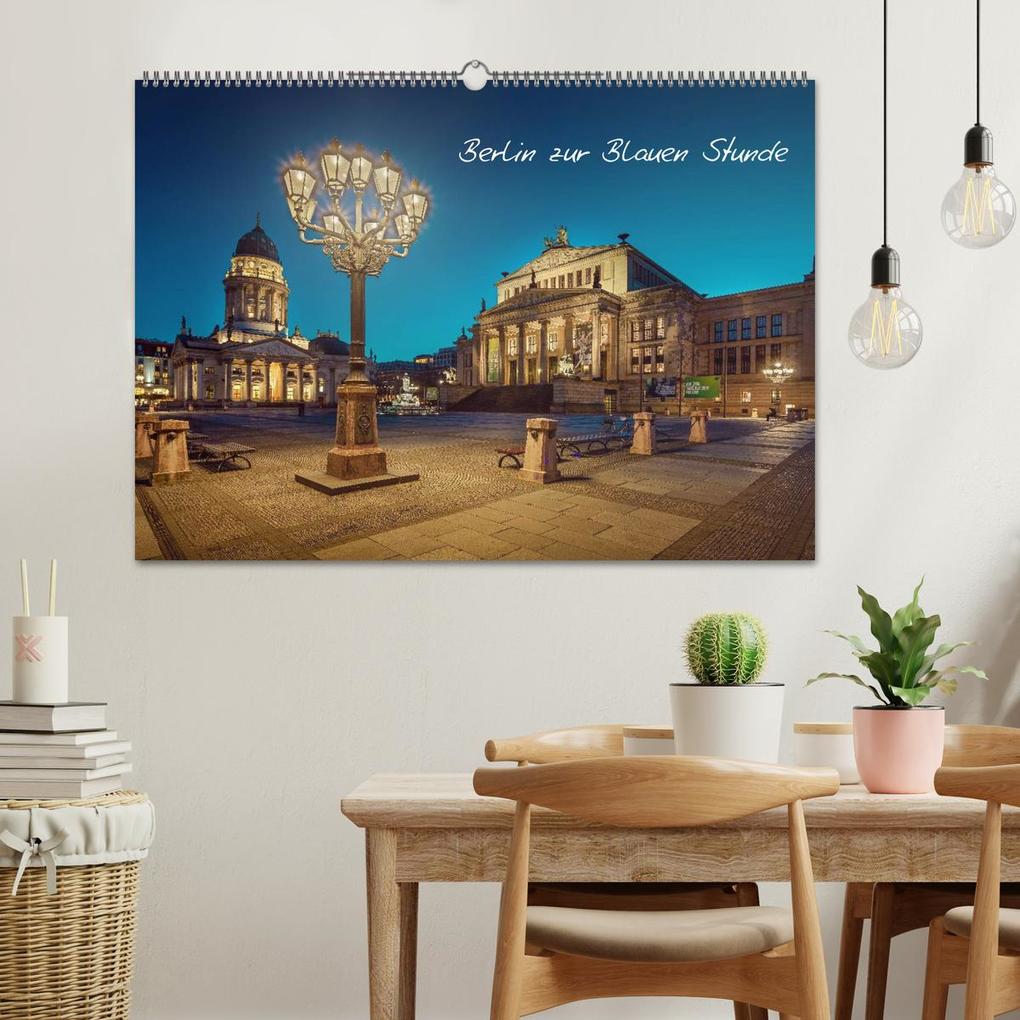 Weitere Ansicht: Die Blaue Stunde in Berlin (Wandkalender 2026 DIN A2 quer), CALVENDO Monatskalender | Fotoatelier Berlin, Calvendo