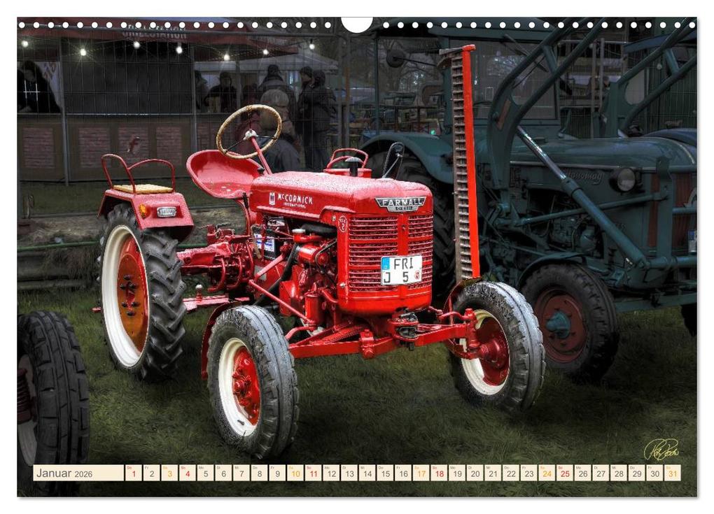 Weitere Ansicht: Oldtimer - Traktoren für Liebhaber (Wandkalender 2026 DIN A3 quer), CALVENDO Monatskalender | Peter Roder, Calvendo