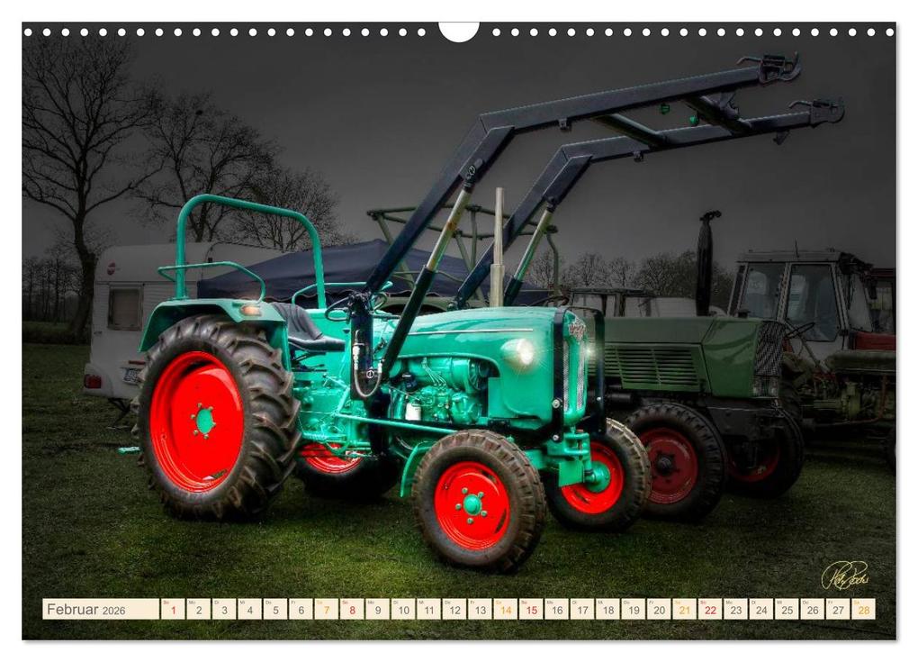 Weitere Ansicht: Oldtimer - Traktoren für Liebhaber (Wandkalender 2026 DIN A3 quer), CALVENDO Monatskalender | Peter Roder, Calvendo