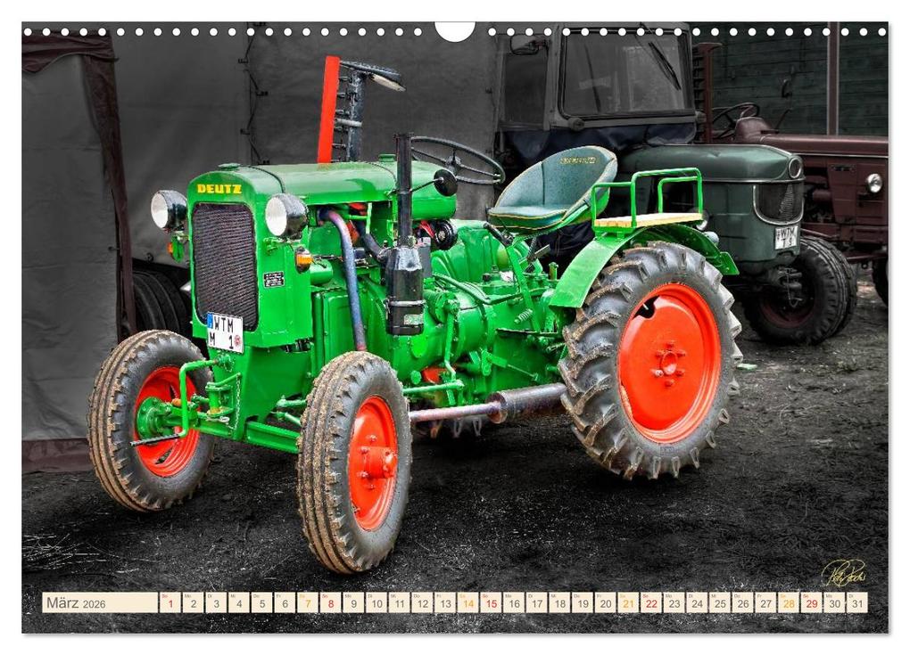 Weitere Ansicht: Oldtimer - Traktoren für Liebhaber (Wandkalender 2026 DIN A3 quer), CALVENDO Monatskalender | Peter Roder, Calvendo