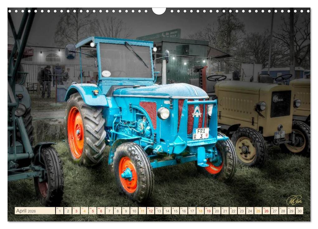 Weitere Ansicht: Oldtimer - Traktoren für Liebhaber (Wandkalender 2026 DIN A3 quer), CALVENDO Monatskalender | Peter Roder, Calvendo