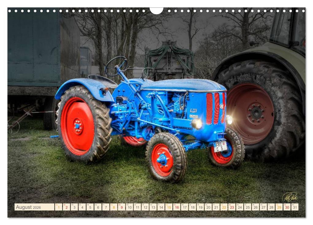 Weitere Ansicht: Oldtimer - Traktoren für Liebhaber (Wandkalender 2026 DIN A3 quer), CALVENDO Monatskalender | Peter Roder, Calvendo