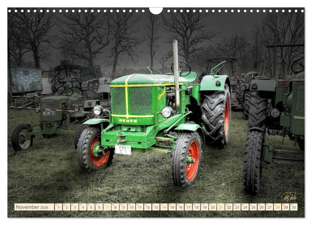 Weitere Ansicht: Oldtimer - Traktoren für Liebhaber (Wandkalender 2026 DIN A3 quer), CALVENDO Monatskalender | Peter Roder, Calvendo