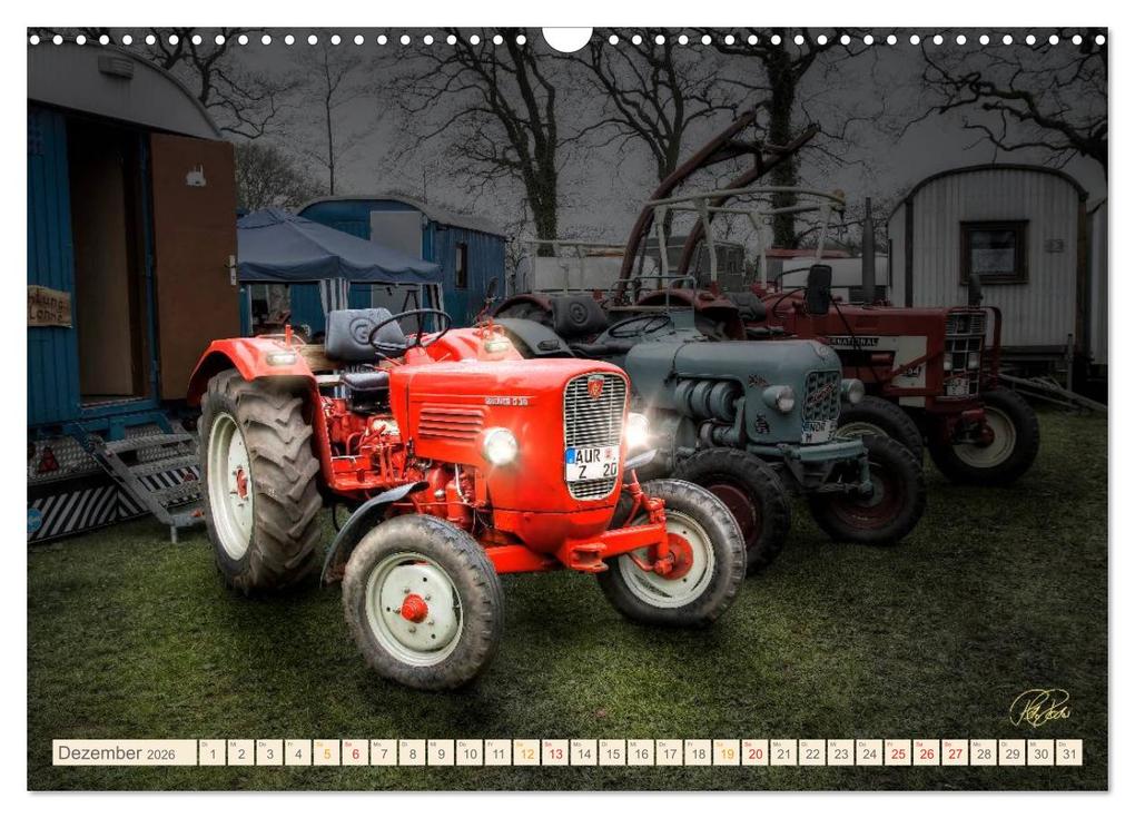 Weitere Ansicht: Oldtimer - Traktoren für Liebhaber (Wandkalender 2026 DIN A3 quer), CALVENDO Monatskalender | Peter Roder, Calvendo