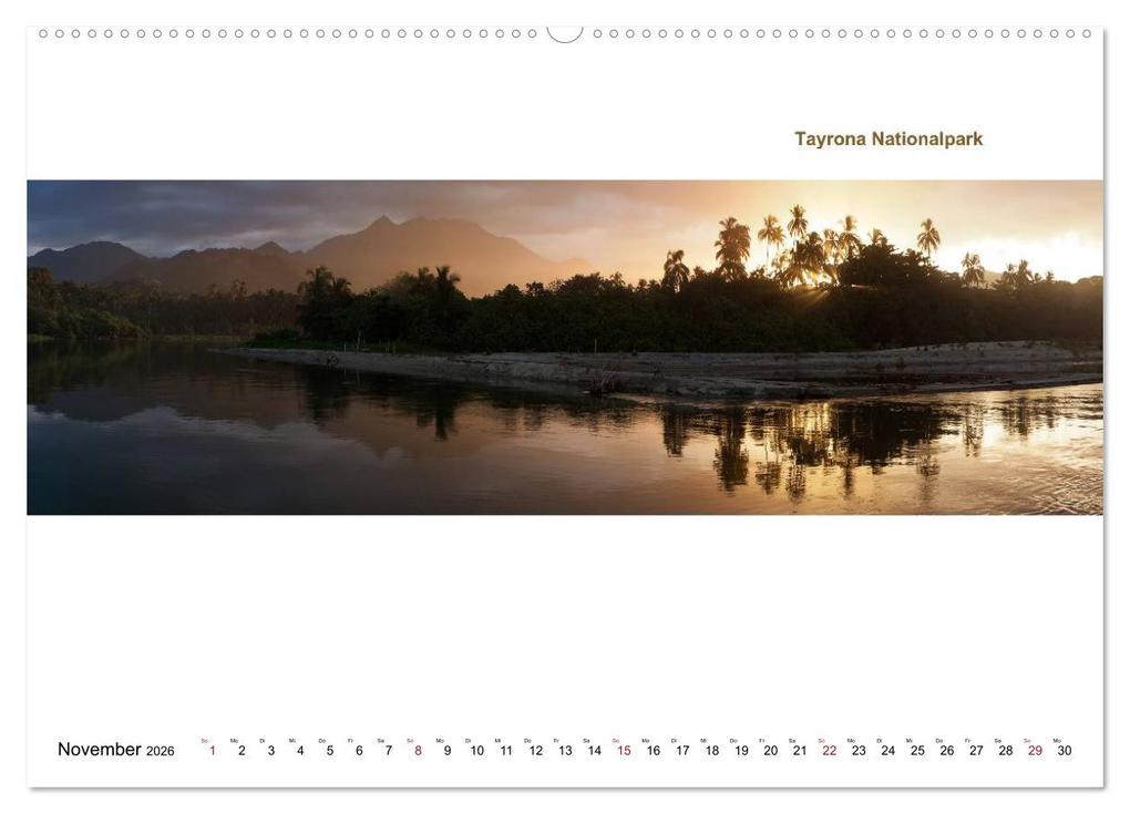 Weitere Ansicht: Kolumbien - Land der Farben und des Lichts (Wandkalender 2026 DIN A2 quer), CALVENDO Monatskalender | www.kolumbien-impressionen.de, U boeTtchEr, Calvendo