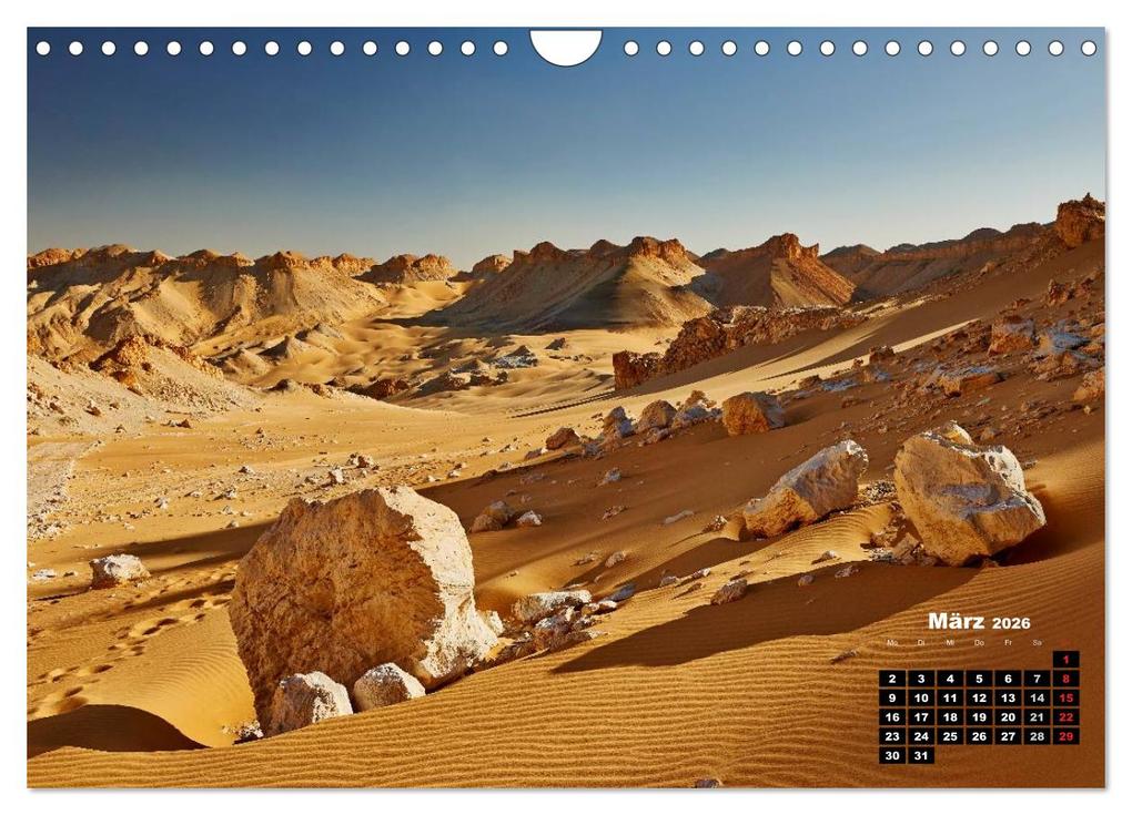 Weitere Ansicht: Ägypten - westliche Wüsten (Wandkalender 2026 DIN A4 quer), CALVENDO Monatskalender | Jürgen Ritterbach, Calvendo