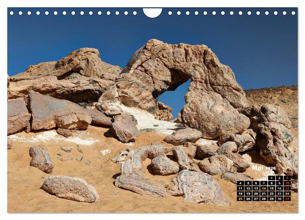 Weitere Ansicht: Ägypten - westliche Wüsten (Wandkalender 2026 DIN A4 quer), CALVENDO Monatskalender | Jürgen Ritterbach, Calvendo