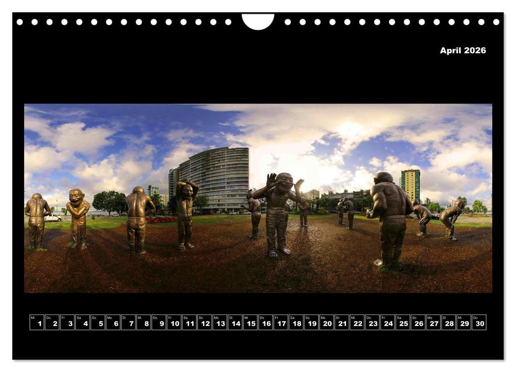 Weitere Ansicht: Vancouver / Kanada in faszinierender 360° Panorama-Photographie (Wandkalender 2026 DIN A4 quer), CALVENDO Monatskalender | Copyright by AmosArtwork, Armin Portele, Calvendo