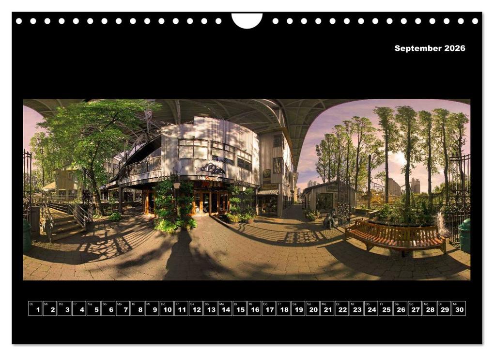 Weitere Ansicht: Vancouver / Kanada in faszinierender 360° Panorama-Photographie (Wandkalender 2026 DIN A4 quer), CALVENDO Monatskalender | Copyright by AmosArtwork, Armin Portele, Calvendo