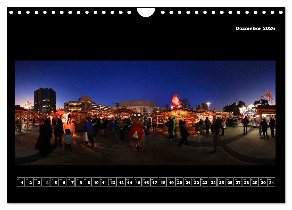 Weitere Ansicht: Vancouver / Kanada in faszinierender 360° Panorama-Photographie (Wandkalender 2026 DIN A4 quer), CALVENDO Monatskalender | Copyright by AmosArtwork, Armin Portele, Calvendo