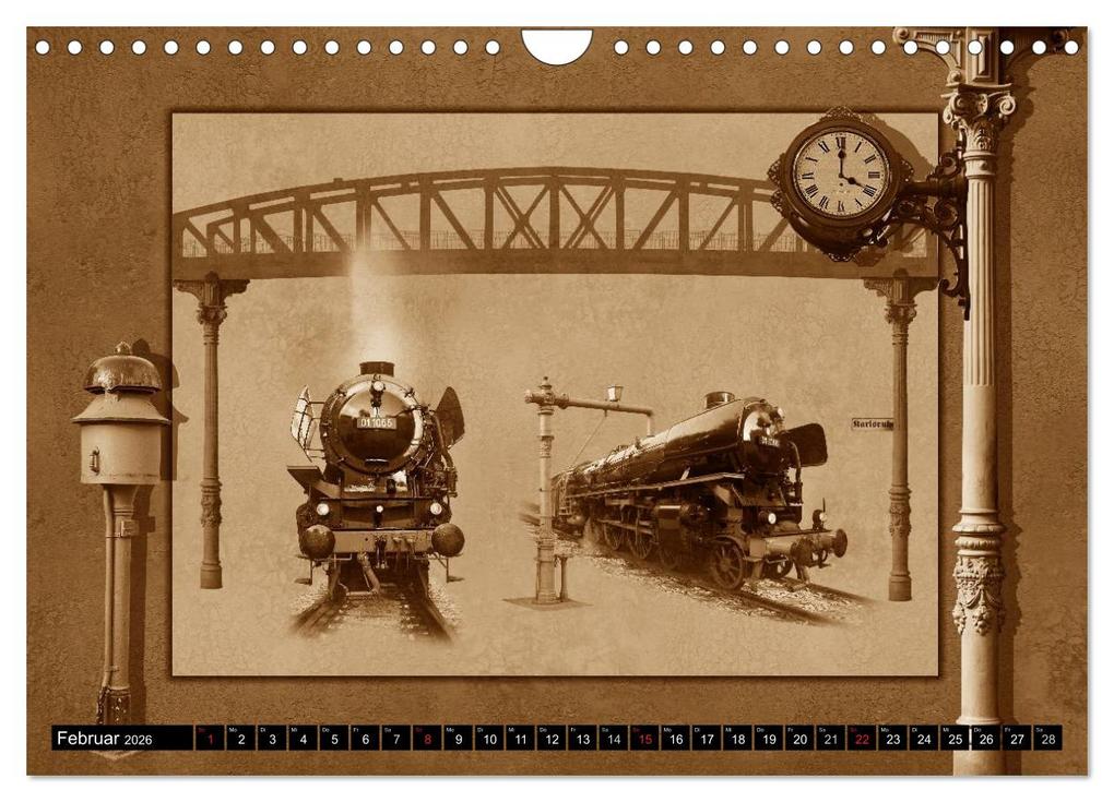 Weitere Ansicht: Nostalgie in Sepia (Wandkalender 2026 DIN A4 quer), CALVENDO Monatskalender | Monika Jüngling alias Mausopardia, Calvendo