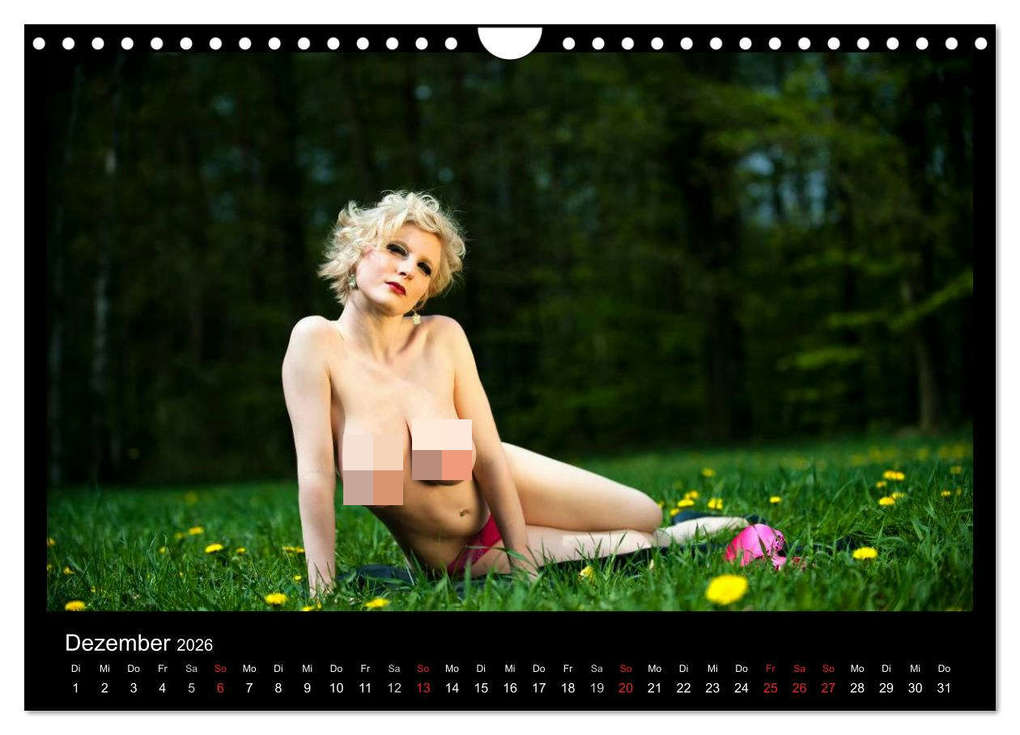 Weitere Ansicht: Outdoor Aktkalender 2026 (Wandkalender 2026 DIN A4 quer), CALVENDO Monatskalender | Helmut Brandt, Calvendo