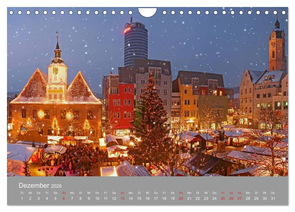 Weitere Ansicht: Jena in Thüringen (Wandkalender 2026 DIN A4 quer), CALVENDO Monatskalender | Gerd Gropp, Calvendo