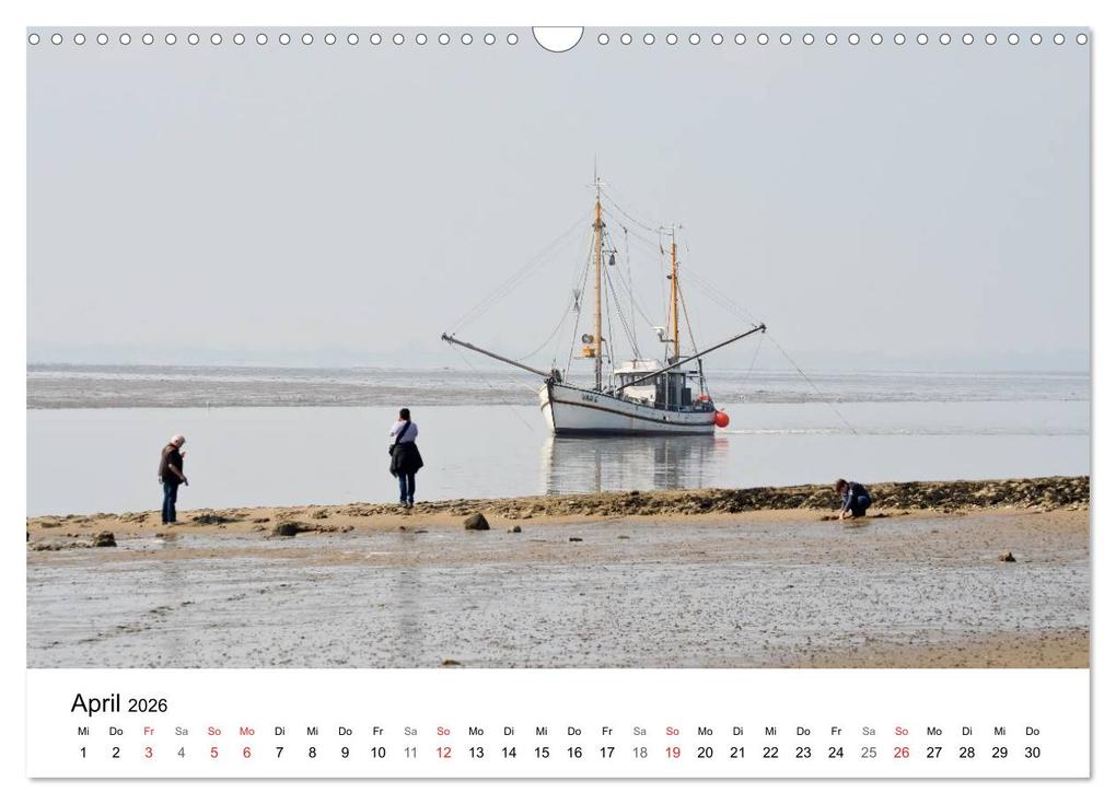 Weitere Ansicht: Maritime Impressionen Wilhelmshaven (Wandkalender 2026 DIN A3 quer), CALVENDO Monatskalender | © www.geniusstrand.de, Calvendo