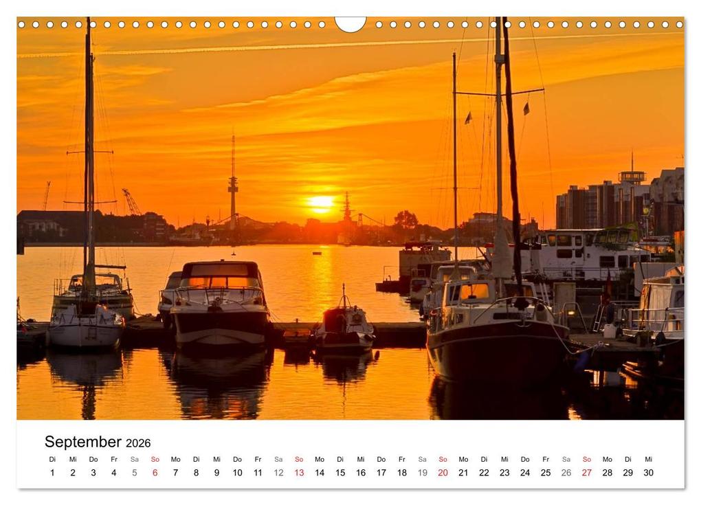 Weitere Ansicht: Maritime Impressionen Wilhelmshaven (Wandkalender 2026 DIN A3 quer), CALVENDO Monatskalender | © www.geniusstrand.de, Calvendo