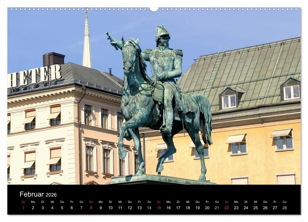 Weitere Ansicht: Sommer in Stockholm 2026 (hochwertiger Premium Wandkalender 2026 DIN A2 quer), Kunstdruck in Hochglanz | Evelyne Berger, Calvendo