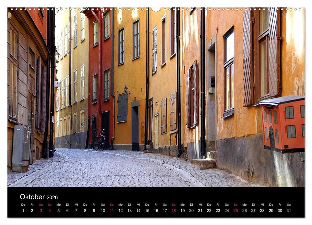 Weitere Ansicht: Sommer in Stockholm 2026 (hochwertiger Premium Wandkalender 2026 DIN A2 quer), Kunstdruck in Hochglanz | Evelyne Berger, Calvendo