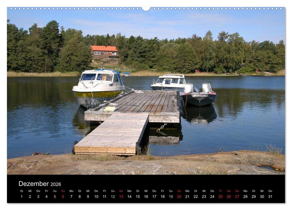Weitere Ansicht: Sommer in Stockholm 2026 (hochwertiger Premium Wandkalender 2026 DIN A2 quer), Kunstdruck in Hochglanz | Evelyne Berger, Calvendo