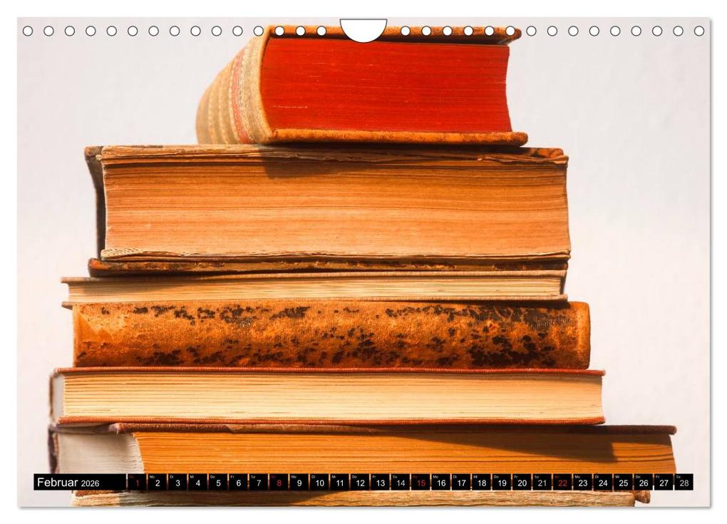 Weitere Ansicht: Welt der Bücher (Wandkalender 2026 DIN A4 quer), CALVENDO Monatskalender | Anette/Thomas Jäger, Calvendo