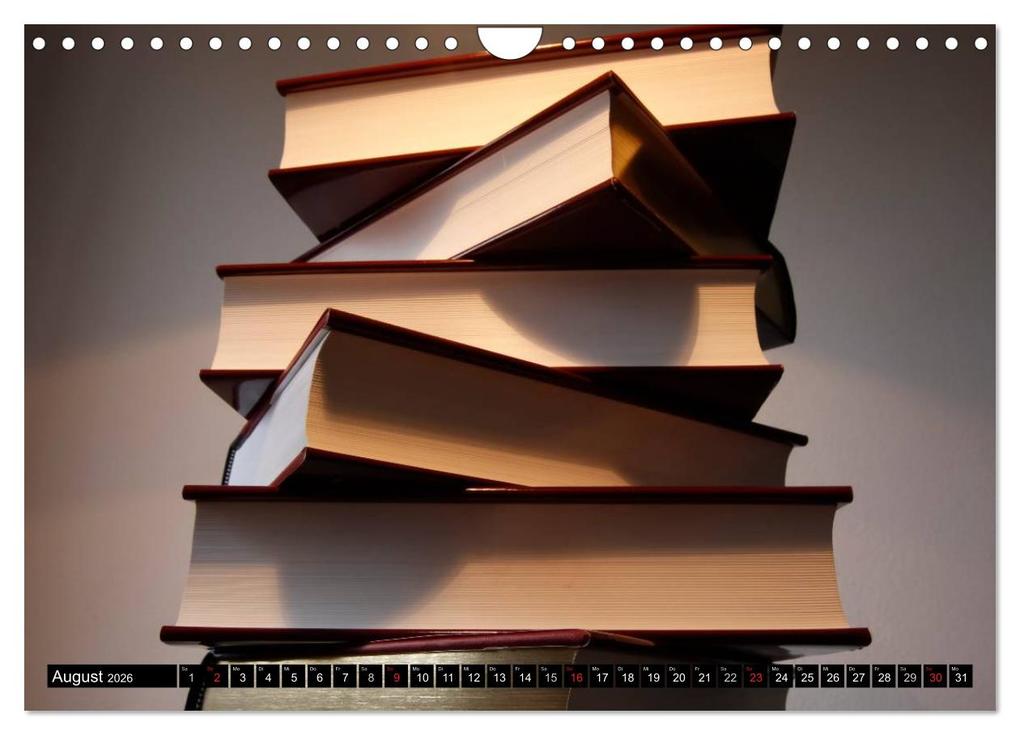 Weitere Ansicht: Welt der Bücher (Wandkalender 2026 DIN A4 quer), CALVENDO Monatskalender | Anette/Thomas Jäger, Calvendo