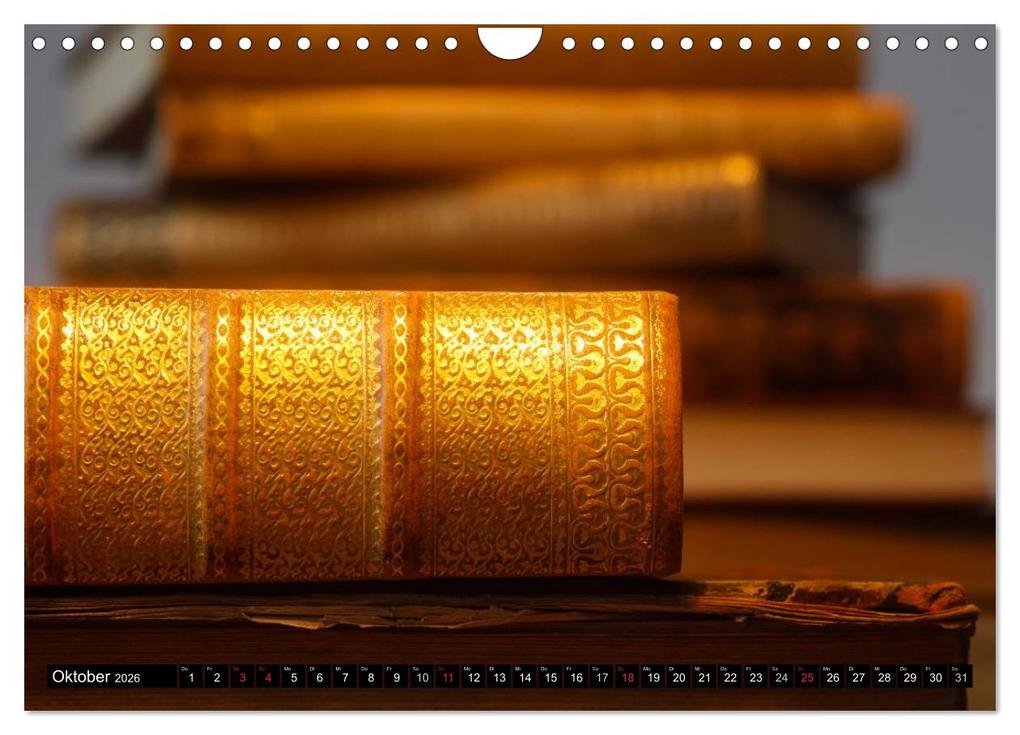 Weitere Ansicht: Welt der Bücher (Wandkalender 2026 DIN A4 quer), CALVENDO Monatskalender | Anette/Thomas Jäger, Calvendo
