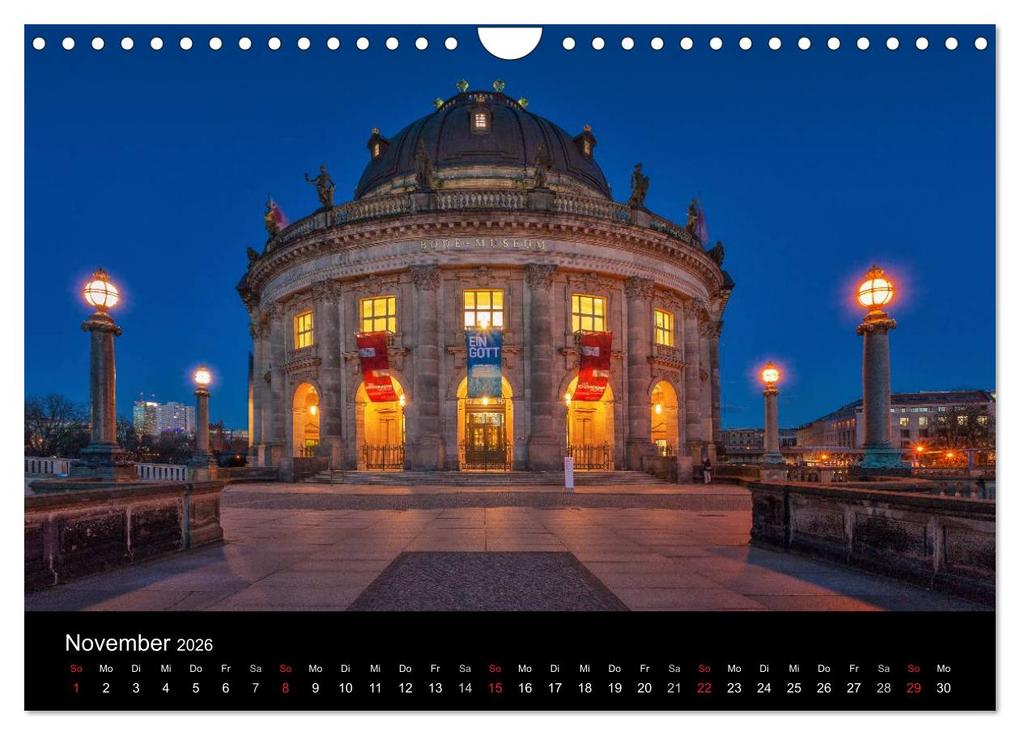 Weitere Ansicht: Die Blaue Stunde in Berlin (Wandkalender 2026 DIN A4 quer), CALVENDO Monatskalender | Fotoatelier Berlin, Calvendo