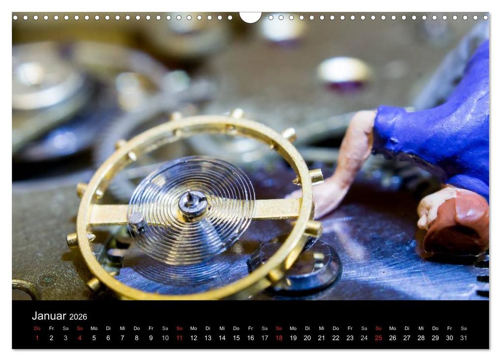 Weitere Ansicht: UHR Menschen (Wandkalender 2026 DIN A3 quer), CALVENDO Monatskalender | Holger Rochow, Calvendo
